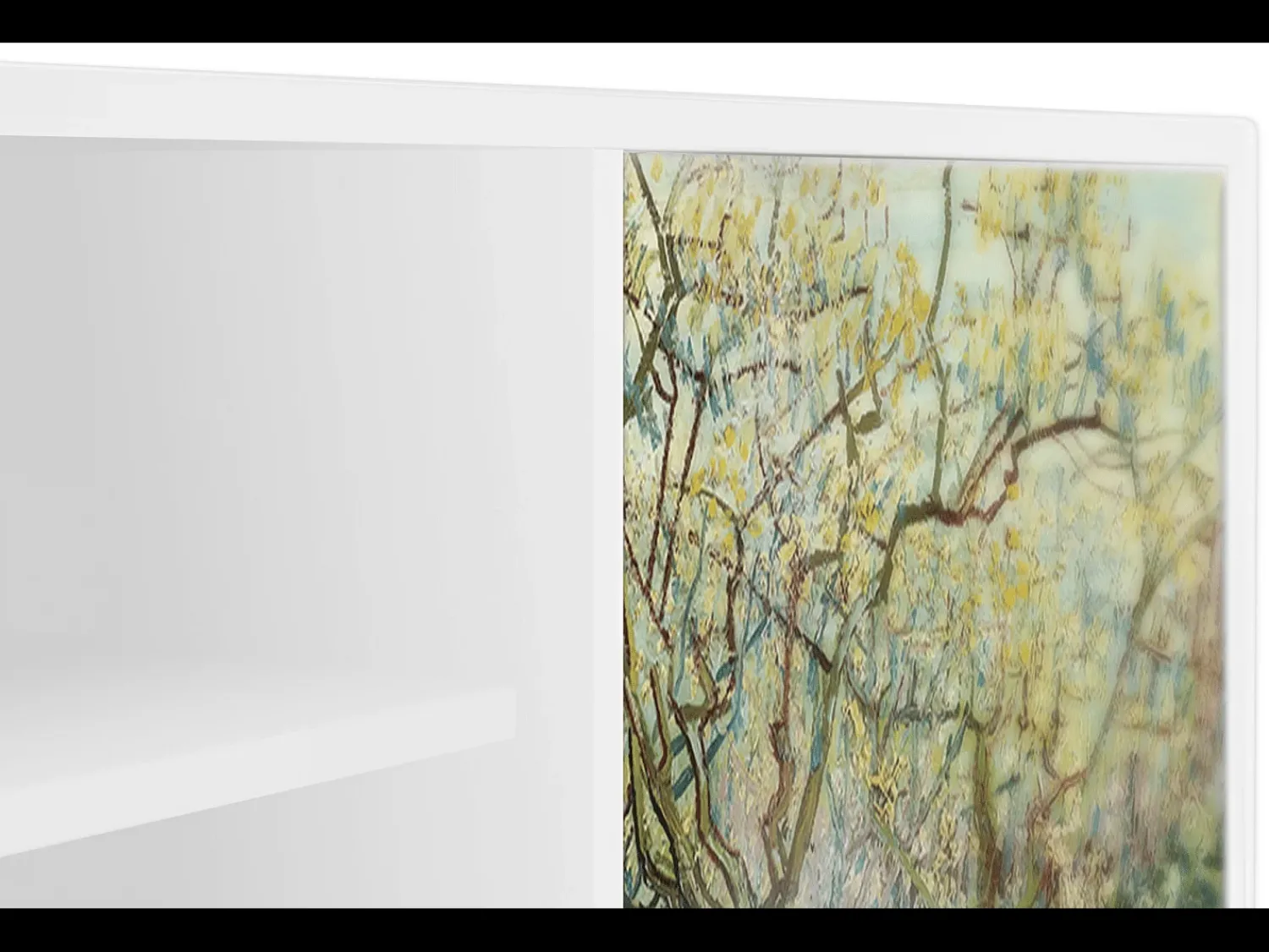 Móvel De Tv| Mueble de TV - 170х69х48 cm - T2 - The Branco Orchard, Branco Bege