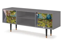 Mueble de TV - 170х69х48 cm - T2 - The Garden 2 by Bosch, Cinza^ Móvel De Tv