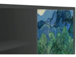 Móvel De Tv* Mueble de TV - 170х69х48 cm - T2 - The Oil Trees, Antracite Cinza antracite