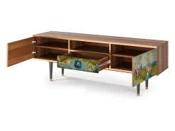 Outlet Mueble de TV - 170х59х41 cm - T6 - The Garden 2 by Bosch, Nogueira Castanho