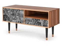Mueble de TV - 115х59х48 cm - T3 - The Festival of Saint, Nogueira^ Móvel De Tv