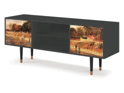 Mueble de TV - 170х69х48 cm - T2 - The Banks, Antracite^ Móvel De Tv