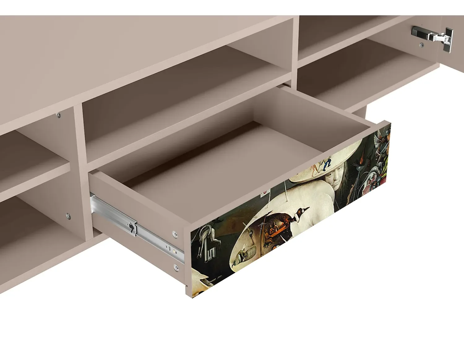 Mueble de TV - 170х59х41 cm - T6 - The Garden 2, Latte^ Móvel De Tv