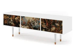 Móvel De Tv| Mueble de TV - 170х59х48 cm - T4 - The Fall, Branco Bege