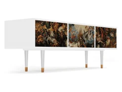 Móvel De Tv| Mueble de TV - 170х59х48 cm - T4 - The Fall, Branco Bege