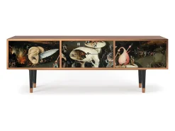 Hot Mueble de TV - 170х59х48 cm - T4 - The Garden 2, Nogueira Castanho