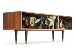 Hot Mueble de TV - 170х59х48 cm - T4 - The Garden 2, Nogueira Castanho