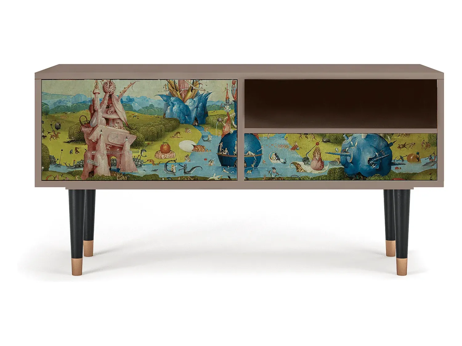 Móvel De Tv* Mueble de TV - 115х59х48 cm - T3 - The Garden 2 by Bosch, Latte Bege
