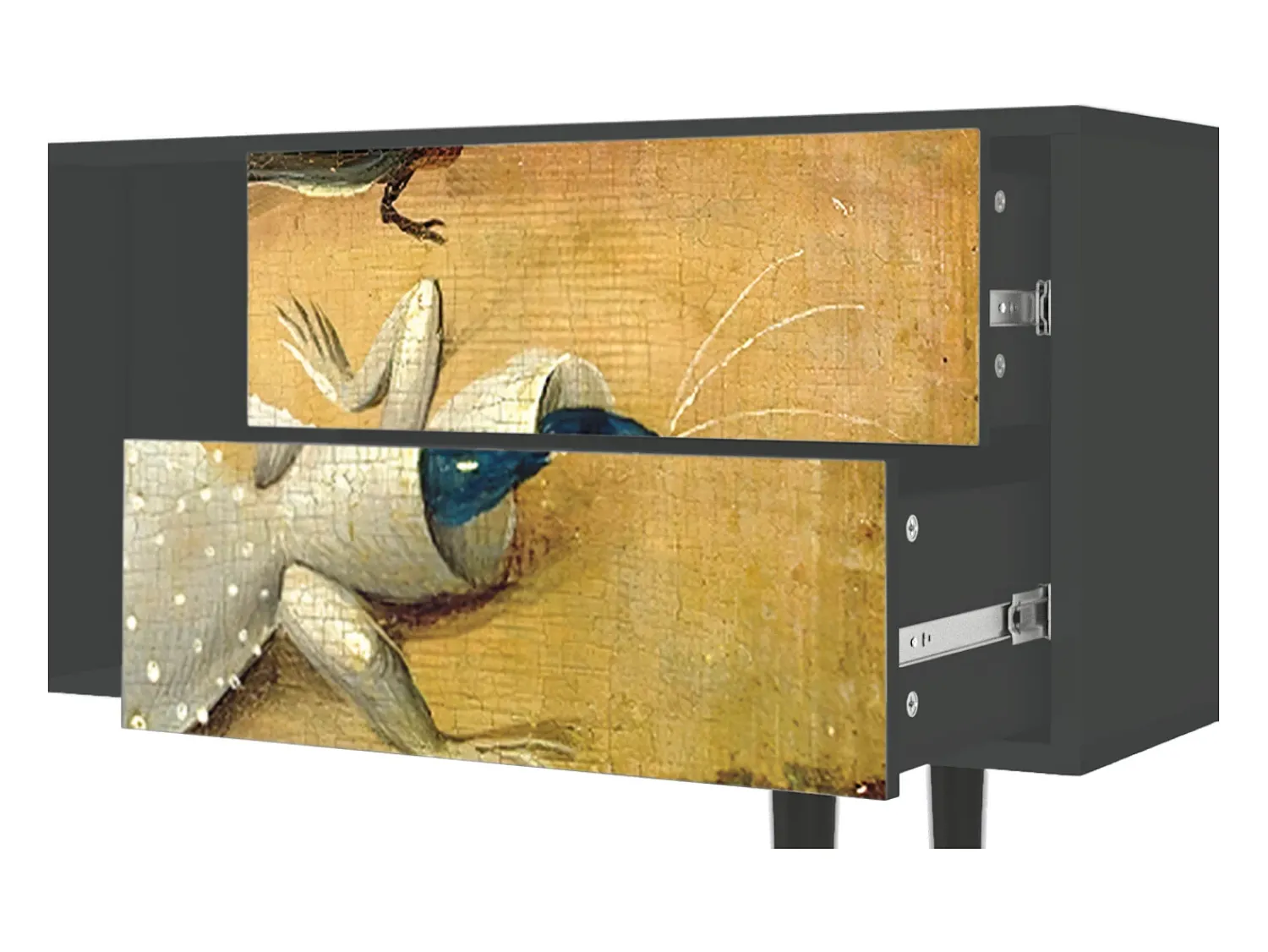 Mueble de TV - 170х69х48 cm - T1 - The Garden by Bosch, Antracite^ Móvel De Tv