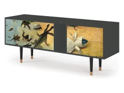 Mueble de TV - 170х69х48 cm - T1 - The Garden by Bosch, Antracite^ Móvel De Tv