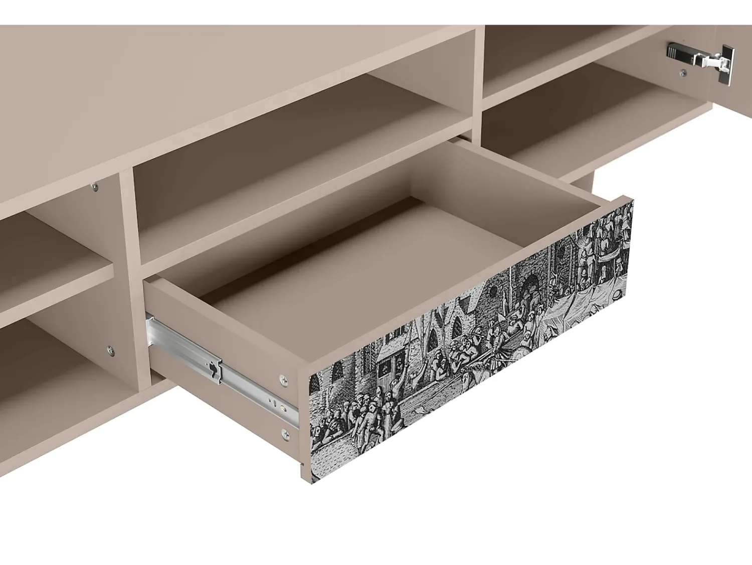 Mueble de TV - 170х59х41 cm - T6 - The Festival of Saint, Latte^ Móvel De Tv