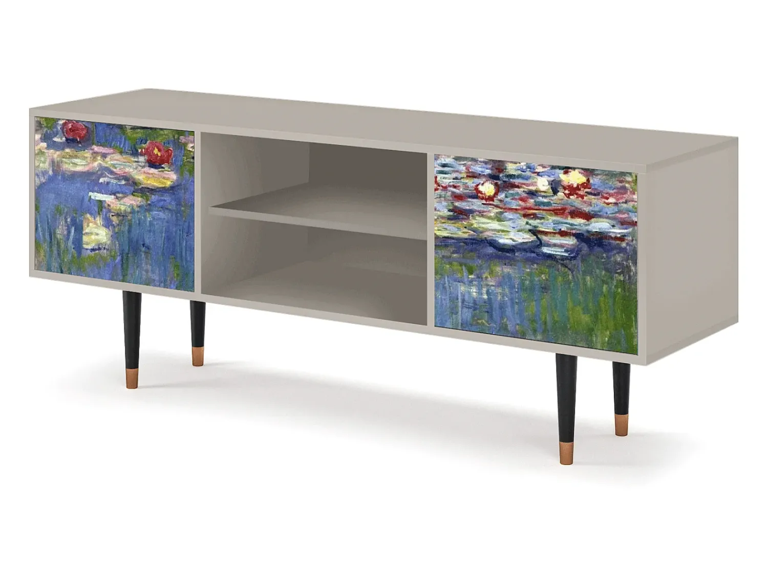Mueble de TV - 170х69х48 cm - T2 - The water lily pond , Areia^ Móvel De Tv