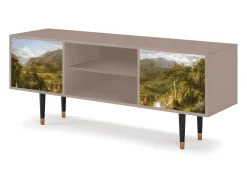 Móvel De Tv| Mueble de TV - 170х69х48 cm - T2 - The Heart of the Andes , Latte Bege