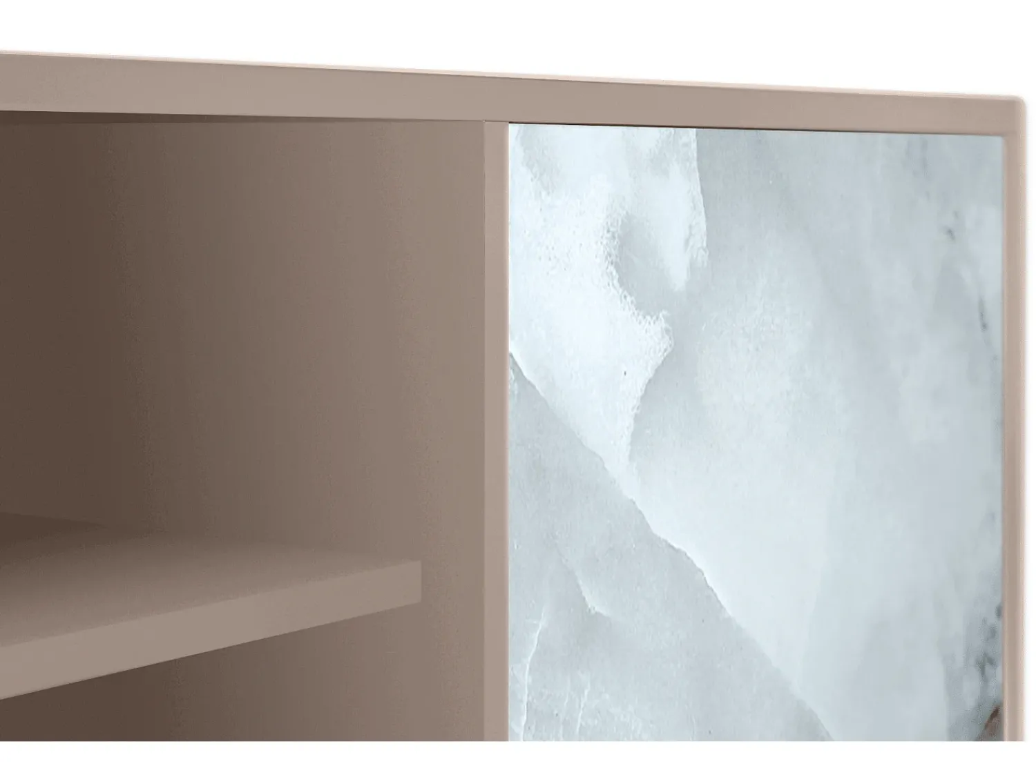 Móvel De Tv| Mueble de TV - 170х69х48 cm - T2 - The Onyx, Latte Bege