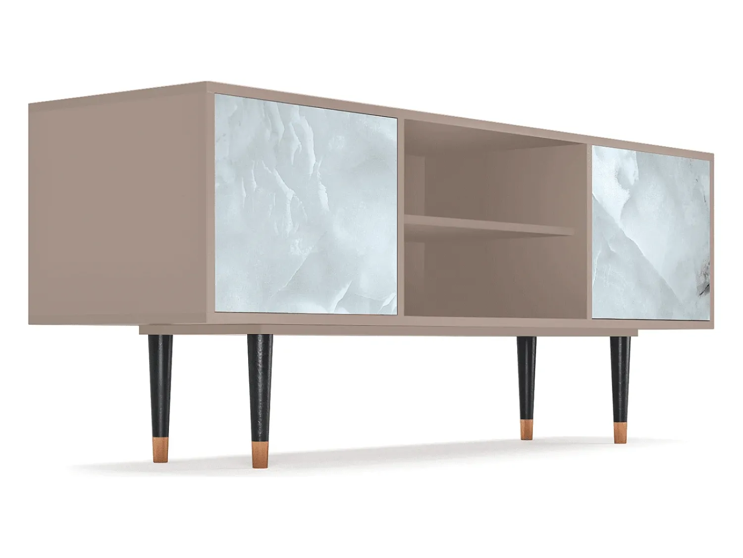 Móvel De Tv| Mueble de TV - 170х69х48 cm - T2 - The Onyx, Latte Bege