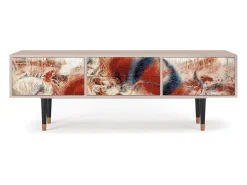 Móvel De Tv* Mueble de TV - 170х59х48 cm - T4 - The City Rises, Latte Bege