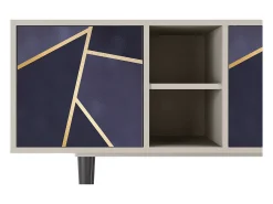 Mueble de TV - 150х69х41 cm - T5 - The Amethyst, Areia^ Móvel De Tv