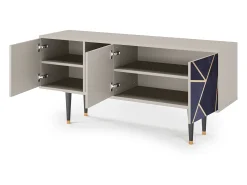 Mueble de TV - 150х69х41 cm - T5 - The Amethyst, Areia^ Móvel De Tv