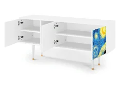 Best Mueble de TV - 150х69х41 cm - T5 - The Starry Night , Branco Bege