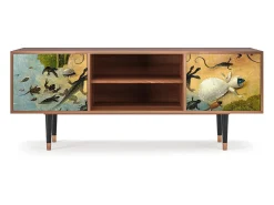 Mueble de TV - 170х69х48 cm - T2 - The Garden by Bosch, Nogueira^ Móvel De Tv