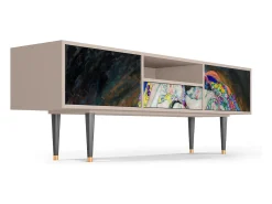 Mueble de TV - 170х59х41 cm - T6 - The Maiden by Klimt, Latte^ Móvel De Tv