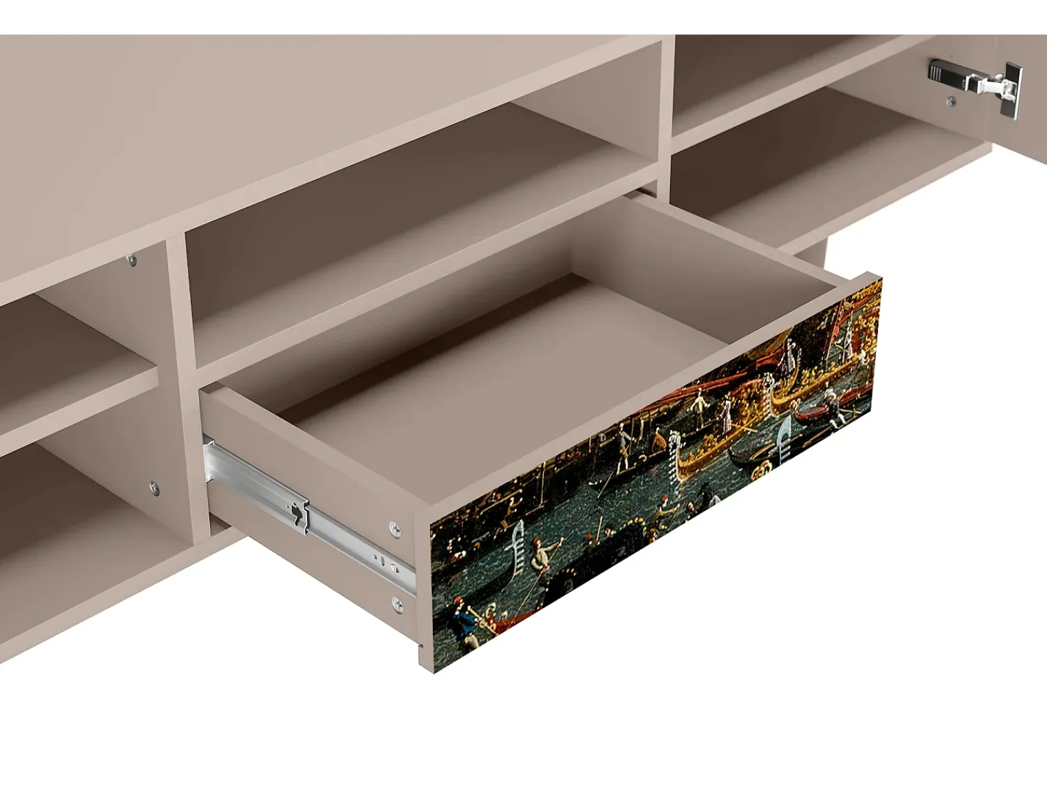 Móvel De Tv| Mueble de TV - 170х59х41 cm - T6 - The Bucintoro, Latte Bege