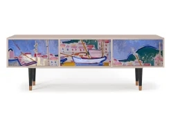 Best Mueble de TV - 170х59х48 cm - T4 - The Port of Collioure , Latte Bege
