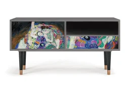 Móvel De Tv* Mueble de TV - 115х59х48 cm - T3 - The Maiden by Klimt, Areia Bege