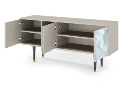 Hot Mueble de TV - 150х69х41 cm - T5 - The Onyx, Areia Bege