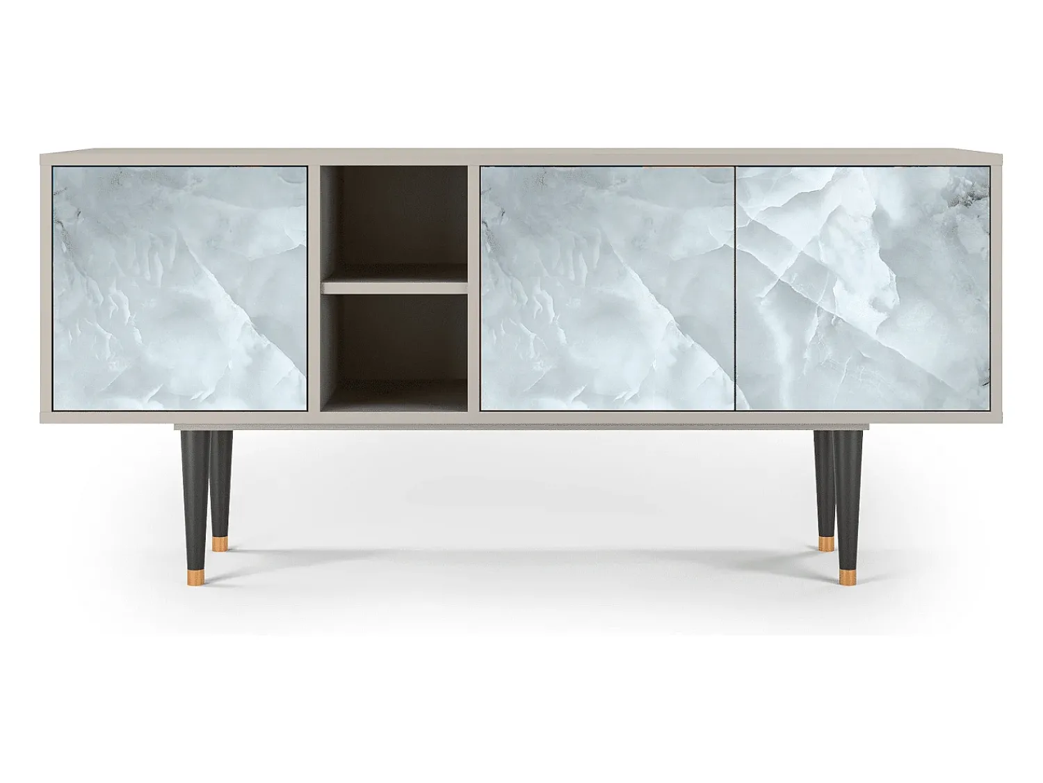 Hot Mueble de TV - 150х69х41 cm - T5 - The Onyx, Areia Bege