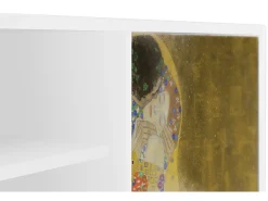 Clearance Mueble de TV - 170х69х48 cm - T2 - The Kiss by Klimt , Branco Bege