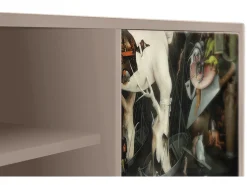 Clearance Mueble de TV - 170х69х48 cm - T2 - The Garden 2, Latte Bege