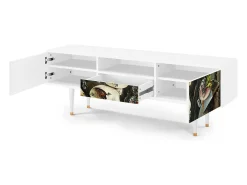 Móvel De Tv| Mueble de TV - 170х59х41 cm - T6 - The Garden 2, Branco Bege