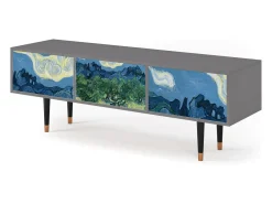 Mueble de TV - 170х59х48 cm - T4 - The Oil Trees, Cinza^ Móvel De Tv