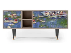Móvel De Tv* Mueble de TV - 150х69х41 cm - T5 - The water lily pond , Latte Bege