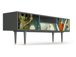 Online Mueble de TV - 170х59х41 cm - T6 - The Garden Of by Bosch, Antracite Cinza antracite