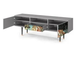 Mueble de TV - 170х59х41 cm - T6 - The Birth of Venus, Cinza^ Móvel De Tv