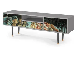Mueble de TV - 170х59х41 cm - T6 - The Birth of Venus, Cinza^ Móvel De Tv