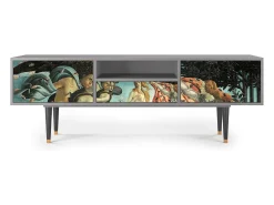 Mueble de TV - 170х59х41 cm - T6 - The Birth of Venus, Cinza^ Móvel De Tv