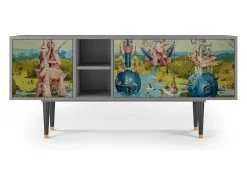 Móvel De Tv* Mueble de TV - 150х69х41 cm - T5 - The Garden 2 by Bosch, Cinza Cinzento