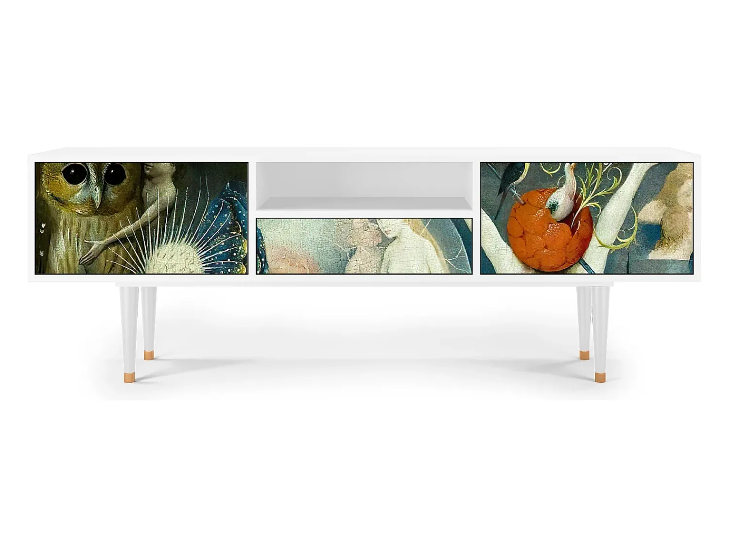 Móvel De Tv| Mueble de TV - 170х59х41 cm - T6 - The Garden Of by Bosch, Branco Bege