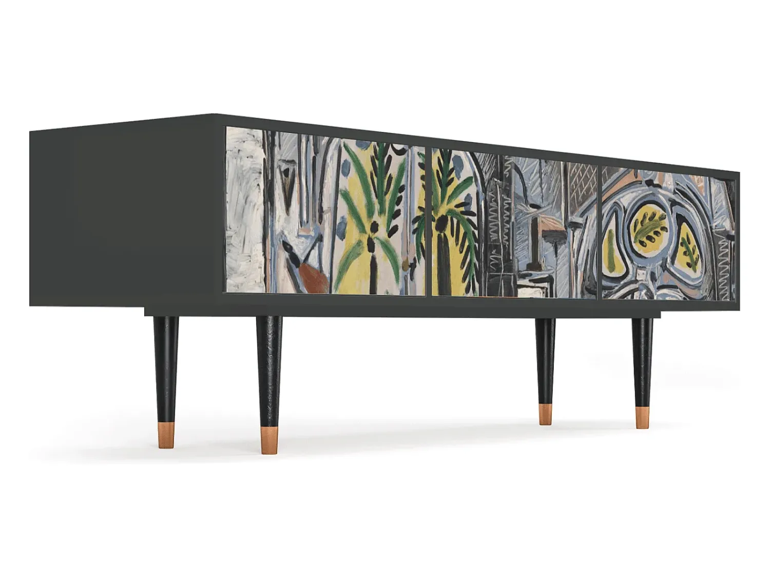 Mueble de TV - 170х59х48 cm - T4 - The Studio , Antracite^ Móvel De Tv