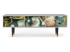 Móvel De Tv* Mueble de TV - 170х59х48 cm - T4 - The Garden Of by Bosch, Cinza Cinzento