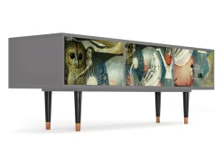 Móvel De Tv* Mueble de TV - 170х59х48 cm - T4 - The Garden Of by Bosch, Cinza Cinzento