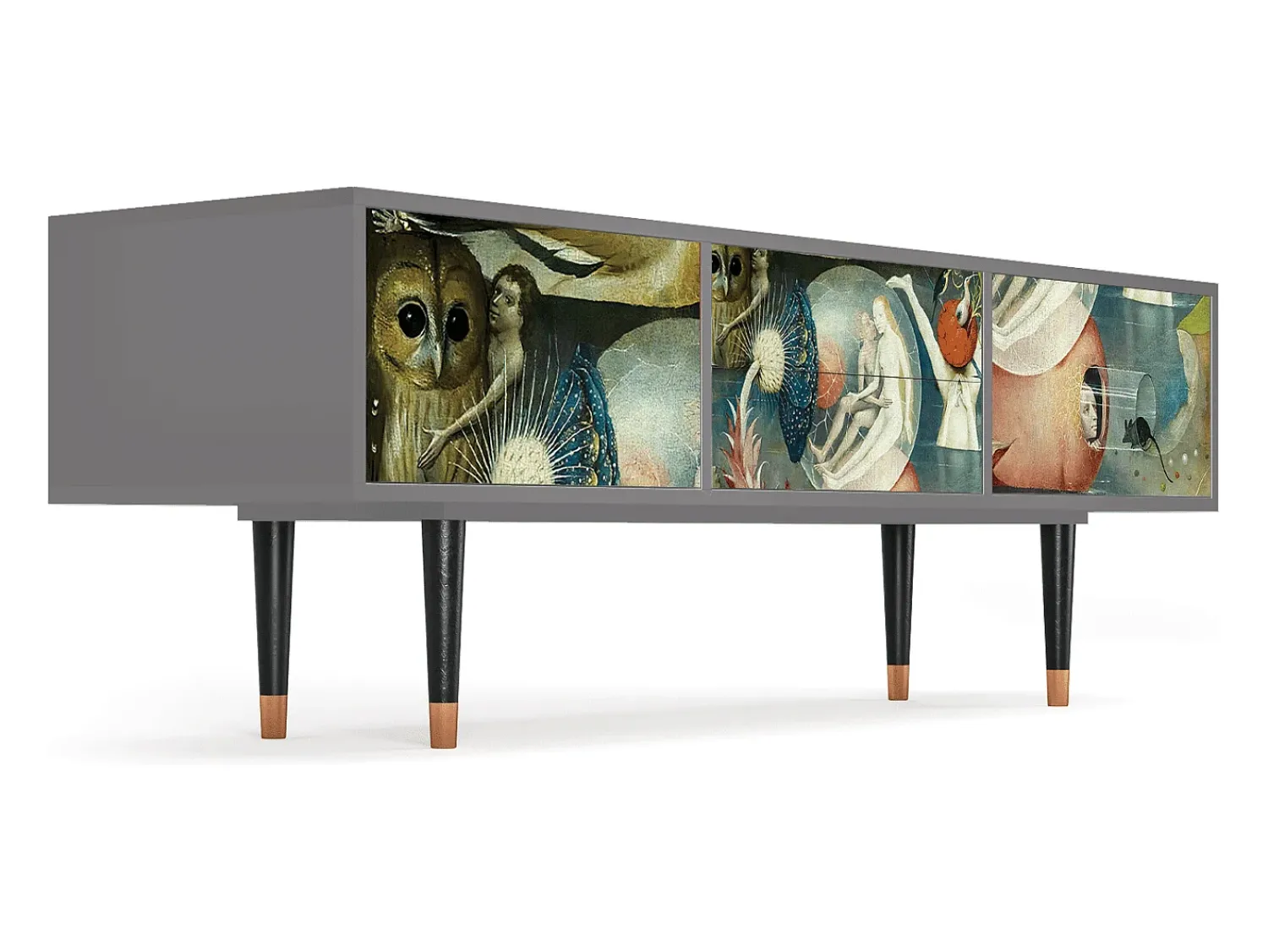 Móvel De Tv* Mueble de TV - 170х59х48 cm - T4 - The Garden Of by Bosch, Cinza Cinzento