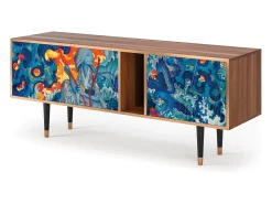 Clearance Mueble de TV - 170х69х48 cm - T1 - The Girl - James Jean, Nogueira Castanho