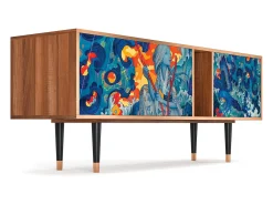 Clearance Mueble de TV - 170х69х48 cm - T1 - The Girl - James Jean, Nogueira Castanho