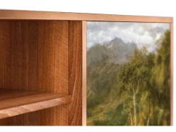 Clearance Mueble de TV - 170х69х48 cm - T2 - The Heart of the Andes , Nogueira Castanho