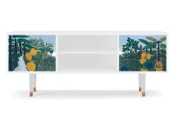 Mueble de TV - 170х69х48 cm - T2 - The Repast of the Lion, Branco^ Móvel De Tv