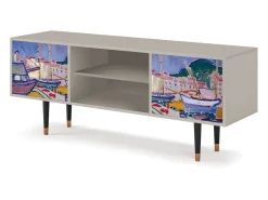 Mueble de TV - 170х69х48 cm - T2 - The Port of Collioure , Areia^ Móvel De Tv